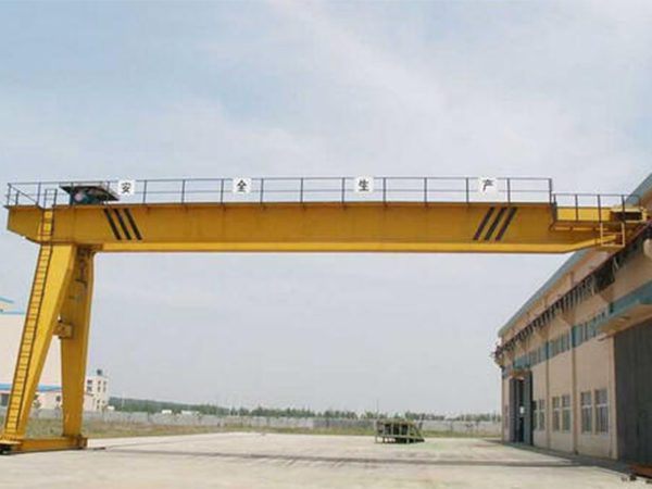 Electric hoist semi gantry crane